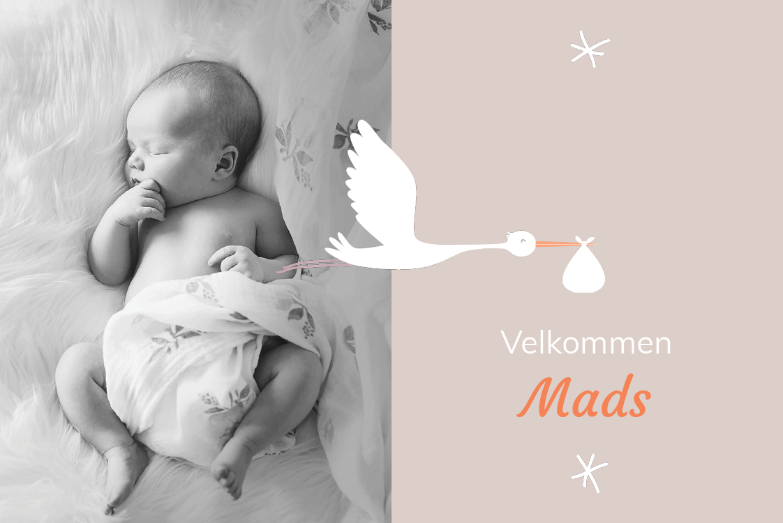 Invitationer — Min ven storken