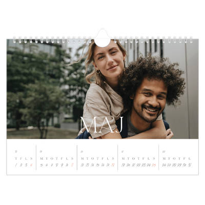 Fotokalender A4 — Store billeder [kalender forside]