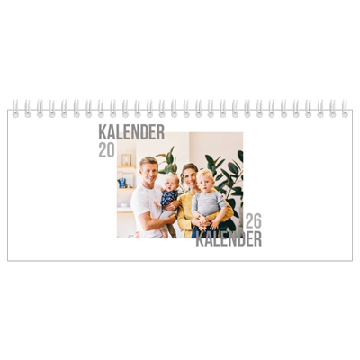 Bordkalendere — Dublet tekst [kalender forside]