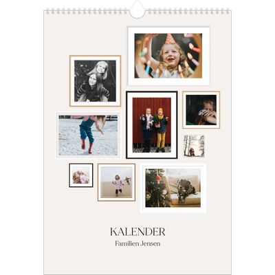 Årskalender A3 — Billedvæg [kalender forside]