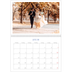 Fotokalender A4 dobbelt (30 x 40 cm) — Klassisk kobolt [Januar]