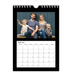 A5 Foto Kalender — Sort ramme [Februar]