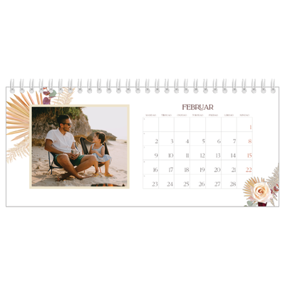 Bordkalendere — Bohemsk stil [Februar]