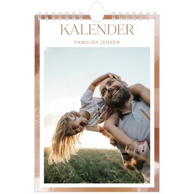 A5 Foto Kalender — Pensleffekt [kalender forside]