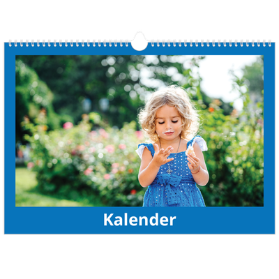 A3 Foto Kalender — Stilrene farver [kalender forside]