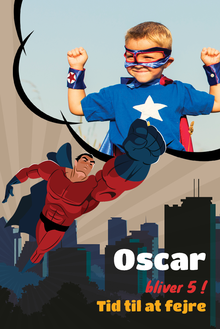 Invitationer — Superhelt