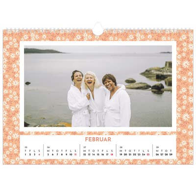 A3 Foto Kalender — Fuld blomstring [Februar]