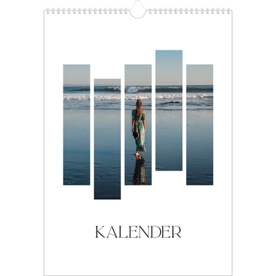 Årskalender A3 — Rejsemosaikker [kalender forside]