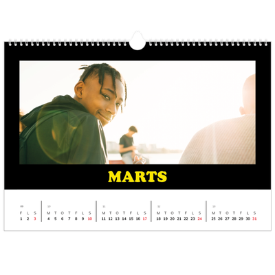 Fotokalender A4 — Sjov type [Maj]
