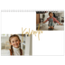 Fotokalender A4 dobbelt (30 x 40 cm) — Guldstift [kalender forside]