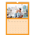 Fotokalender A4 (20 x 30 cm) — Stilrene farver [kalender forside]