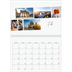 Fotokalender A4 dobbelt (30 x 40 cm) — Byferie (hvid) [Februar]