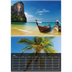 Fotokalender A4 dobbelt (30 x 40 cm) — Transparent kalender [April]
