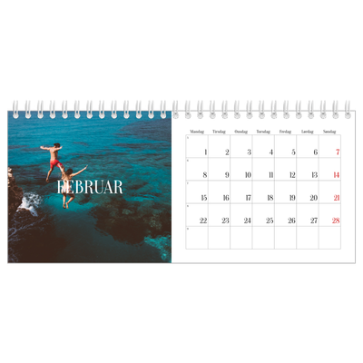 Bordkalendere — Endeløs flugt [Februar]