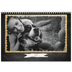 Fotokalender A4 dobbelt (30 x 40 cm) — Rammer med glitter [kalender forside]