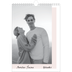 Fotokalender A4 (20 x 30 cm) — Farverige rammer [kalender forside]