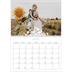 Fotokalender A4 dobbelt (30 x 40 cm) — Blomstmotiv [April]