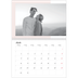 Fotokalender A4 dobbelt (30 x 40 cm) — Farverige rammer [Marts]
