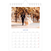 A5 Foto Kalender — Klassisk kobolt [Januar]