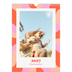 Fotokalender A4 (20 x 30 cm) — Farveglad mønster [kalender forside]