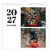 Årskalender kvadratisk — Serif og øjeblikke [kalender forside]