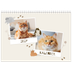 Fotokalender A4 dobbelt (30 x 40 cm) — legesyg killing [kalender forside]