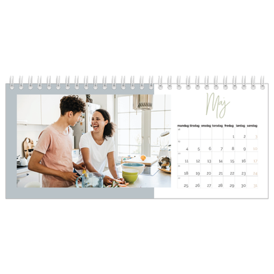 Bordkalendere — Jordiske rammer [kalender forside]