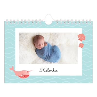 A5 Foto Kalender — Søde dyr [kalender forside]