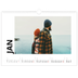 A3 Foto Kalender — White space [Januar]