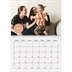Fotokalender A4 dobbelt (30 x 40 cm) — Fotoklistermærke [kalender forside]