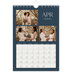 A5 Foto Kalender — Skifer & seriffer [April]