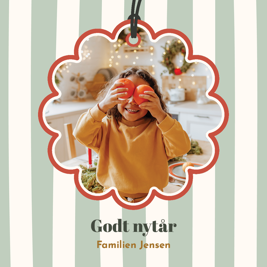 Kort — Striber i pastel