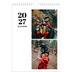 Fotokalender A4 (20 x 30 cm) — Serif og øjeblikke [kalender forside]