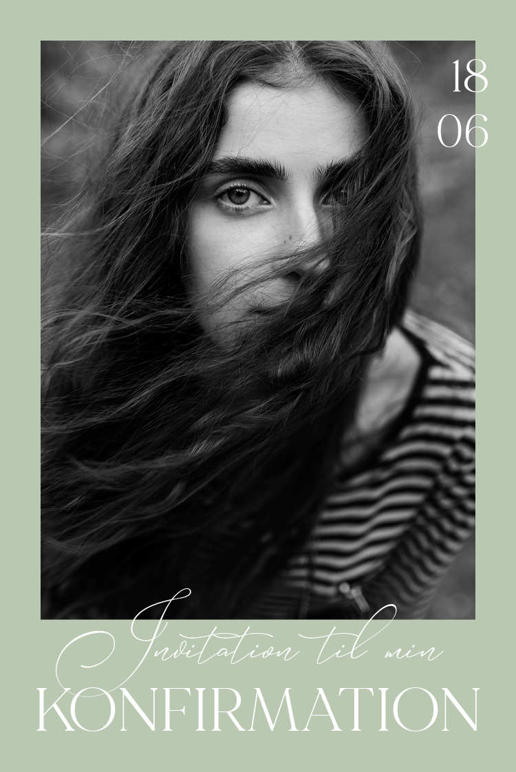 Invitationer — Pastel baggrund