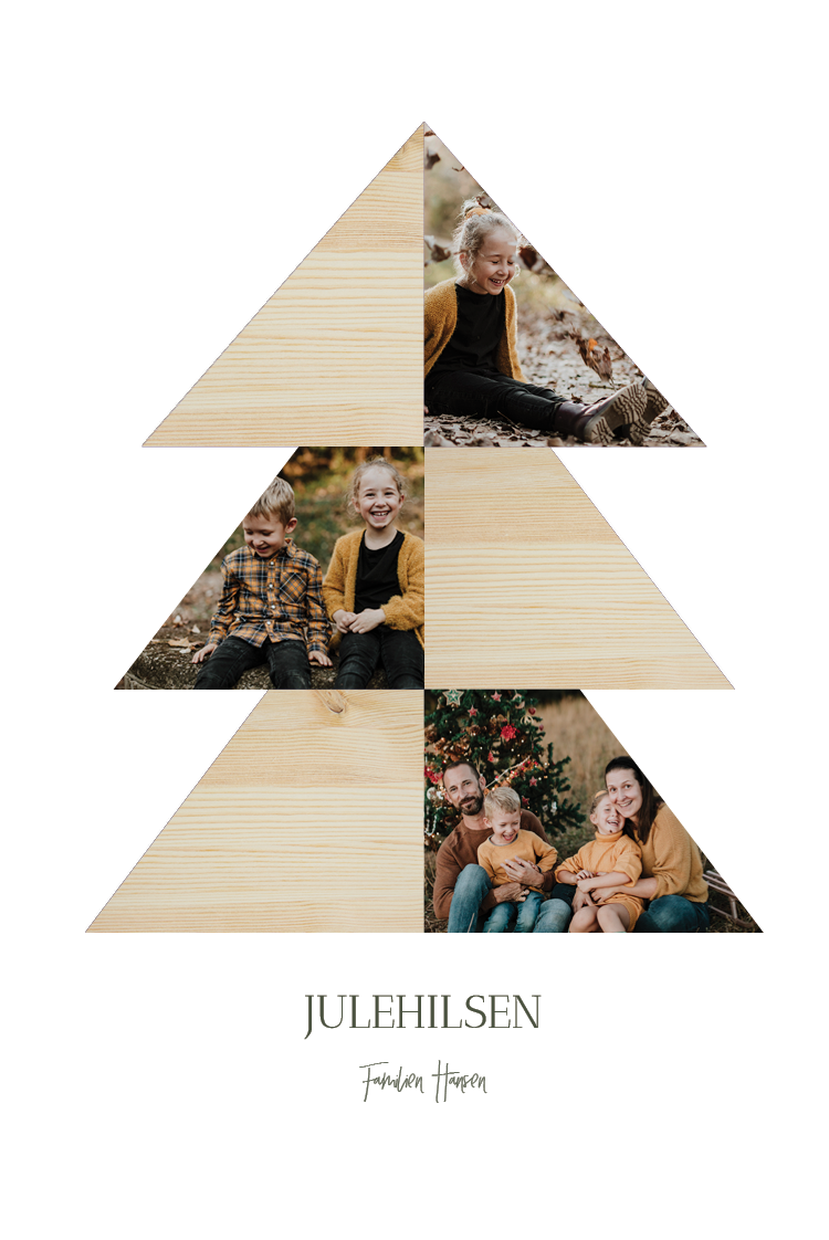 Kort — Juletræ med billeder