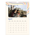 Fotokalender A4 (20 x 30 cm) — Retro striber [April]