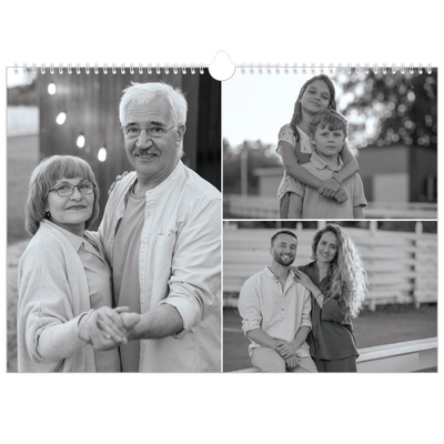 A3 Foto Kalender — Billeder i fokus [kalender forside]