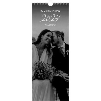 Køkkenkalender  — Elegant skrift [kalender forside]
