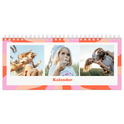 Bordkalendere — Farveglad mønster [kalender forside]