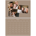 Fotokalender A4 dobbelt (30 x 40 cm) — Vores minder [Marts]
