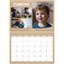 Fotokalender A4 dobbelt (30 x 40 cm) — Magasinstil [Februar]