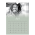 A5 Foto Kalender — Grønn gradering [April]