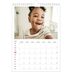 Fotokalender A4 (20 x 30 cm) — Røde højdepunkter [kalender forside]