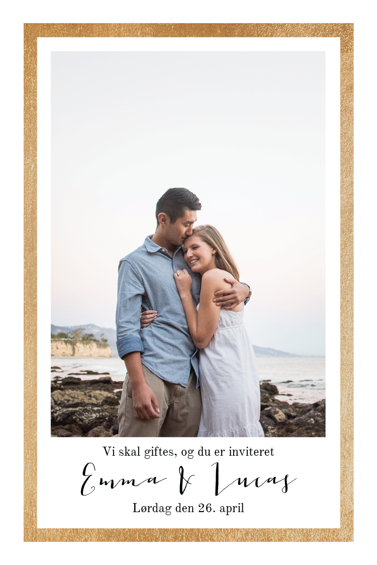 Invitationer — I en ramme