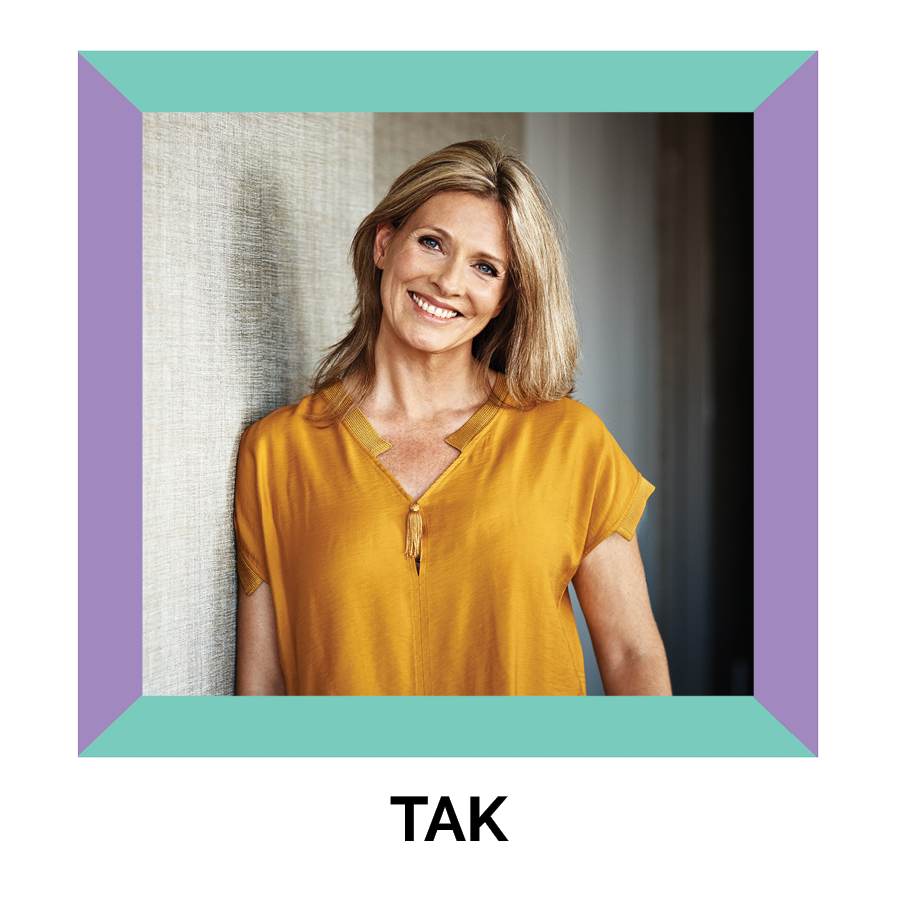 Takkekort — To-farvet ramme