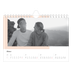 A5 Foto Kalender — Farverige rammer [Februar]