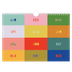 Fotokalender A4 — Farverig kalender [kalender forside]