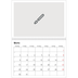 Fotokalender A4 dobbelt (30 x 40 cm) — Design selv [Marts]