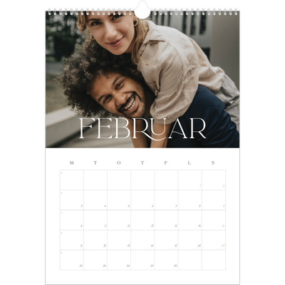 Årskalender A3 — Store billeder [Februar]