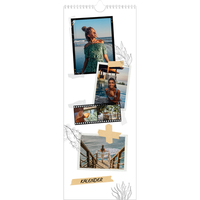 Køkkenkalender  — Scrapbook stil [kalender forside]